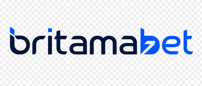 Logo britamabet berwarna futuristik